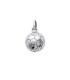 Pendentif argent massif ballon de foot-2