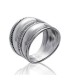 bague argent massif effet double faux anneaux-2