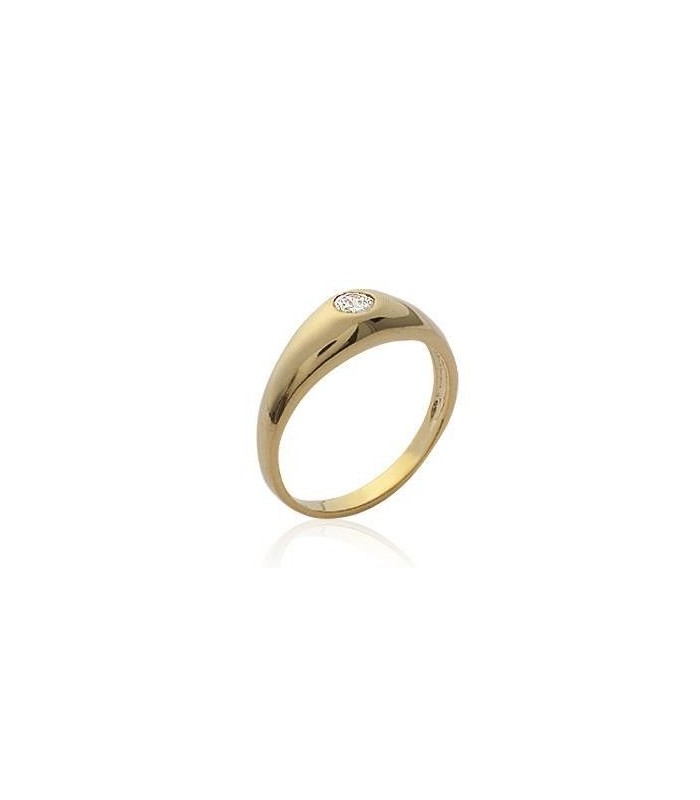 Ring Bague Pour Petit Doigt Homme Bague Chevalière Ronde Homme