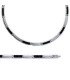 Collier fantaisie homme acier et carbone-2