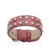 Beau bracelet homme en cuir imitation python